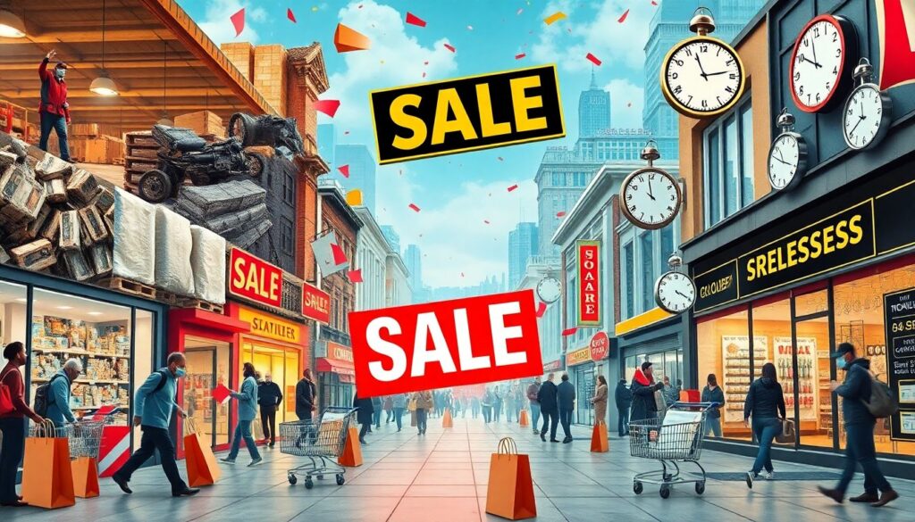 Сезонные распродажи: как покупать с умом и не поддаваться импульсу Сезонные распродажи: как покупать с умом, а не поддаваться импульсу - иллюстрация