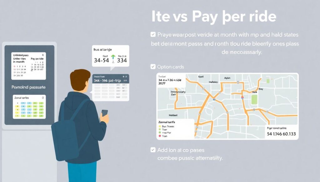 Как экономить на транспорте в большом городе - иллюстрация
