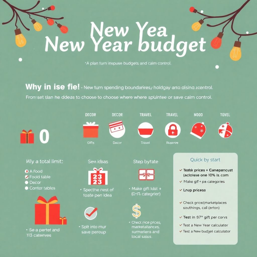 Как составить бюджет на новогодние праздники и сэкономить без стресса Как составить бюджет на новогодние праздники