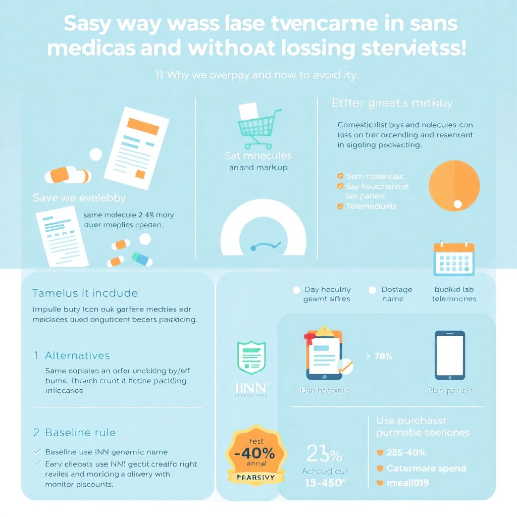 Как экономить на лекарствах и медицинских услугах