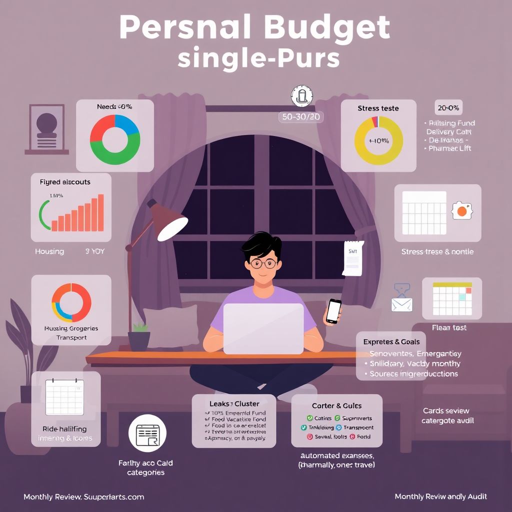 Как составить бюджет, если вы живете один: простые шаги к финансовой стабильности Как составить бюджет, если вы живете один