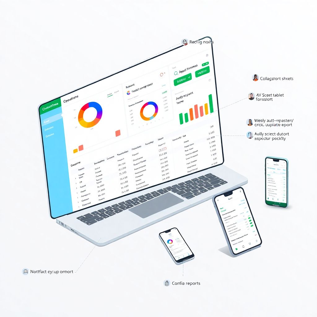 Как создать и вести учетную таблицу расходов в google sheets