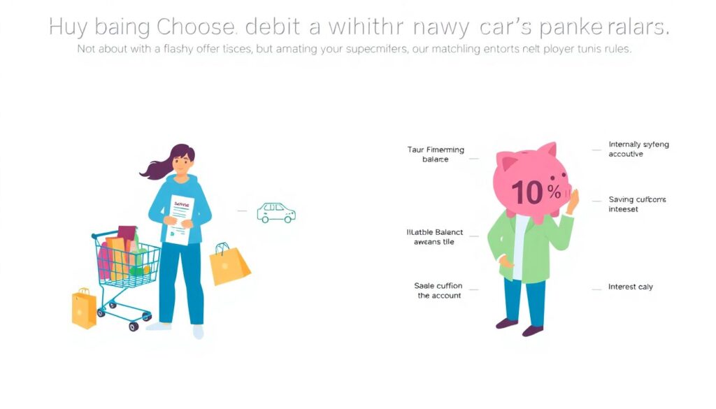 Как выбрать дебетовую карту с лучшими условиями - иллюстрация