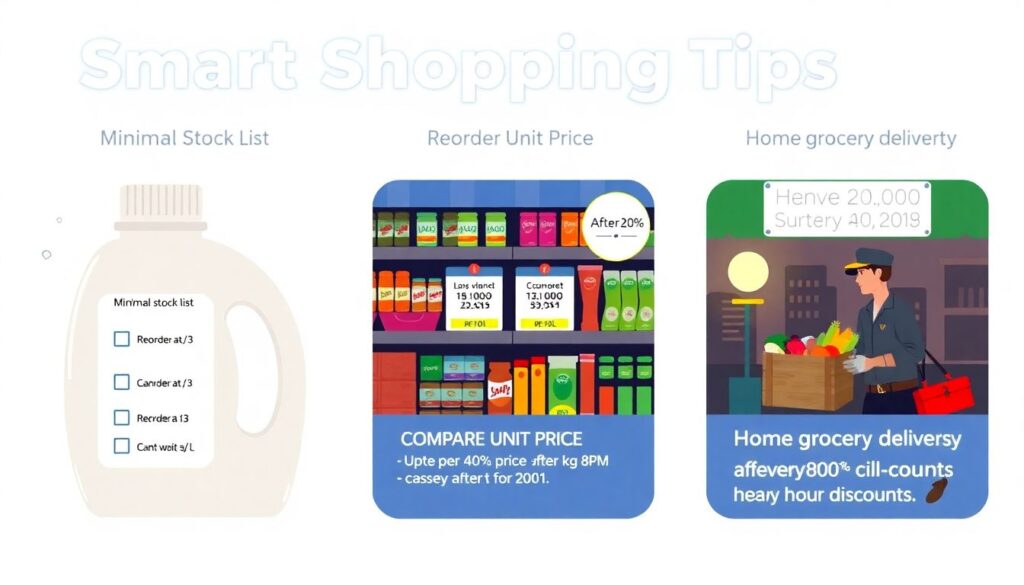 Бюджет на ведение домашнего хозяйства: как планировать траты от химии до продуктов Бюджет на ведение домашнего хозяйства: от бытовой химии до продуктов - иллюстрация