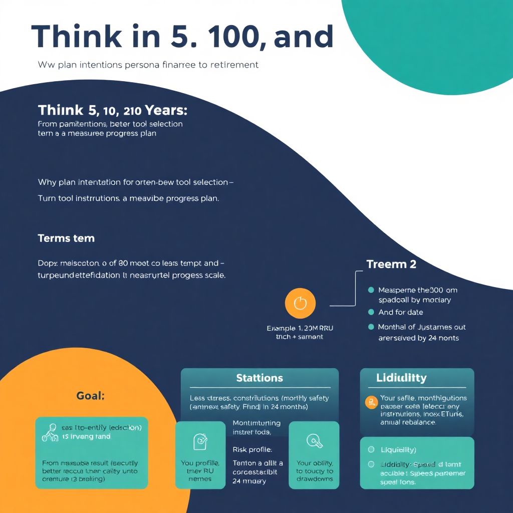 Финансовые цели на 5, 10 и 20 лет: как составить долгосрочный план