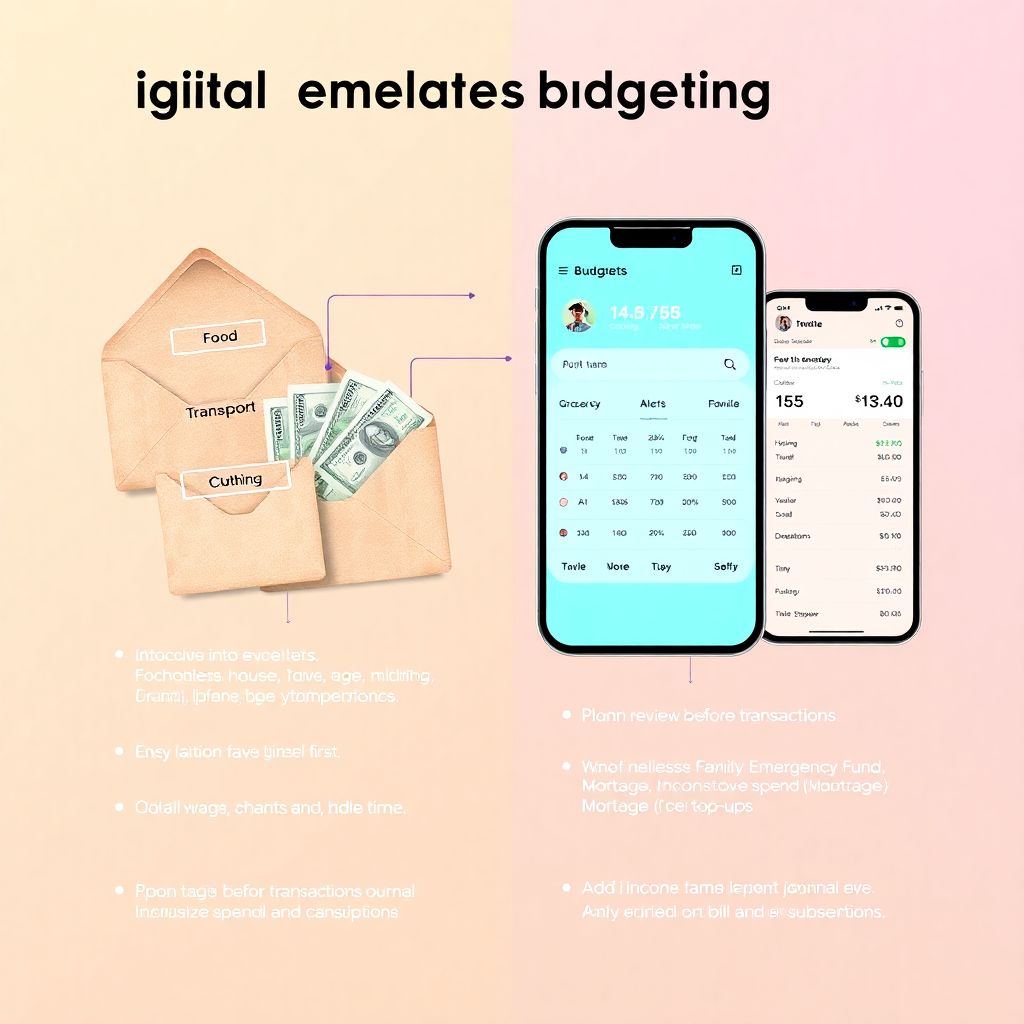 Денежные конверты в цифровом мире: как адаптировать старый метод Денежные конверты в цифровом мире: как адаптировать старый метод