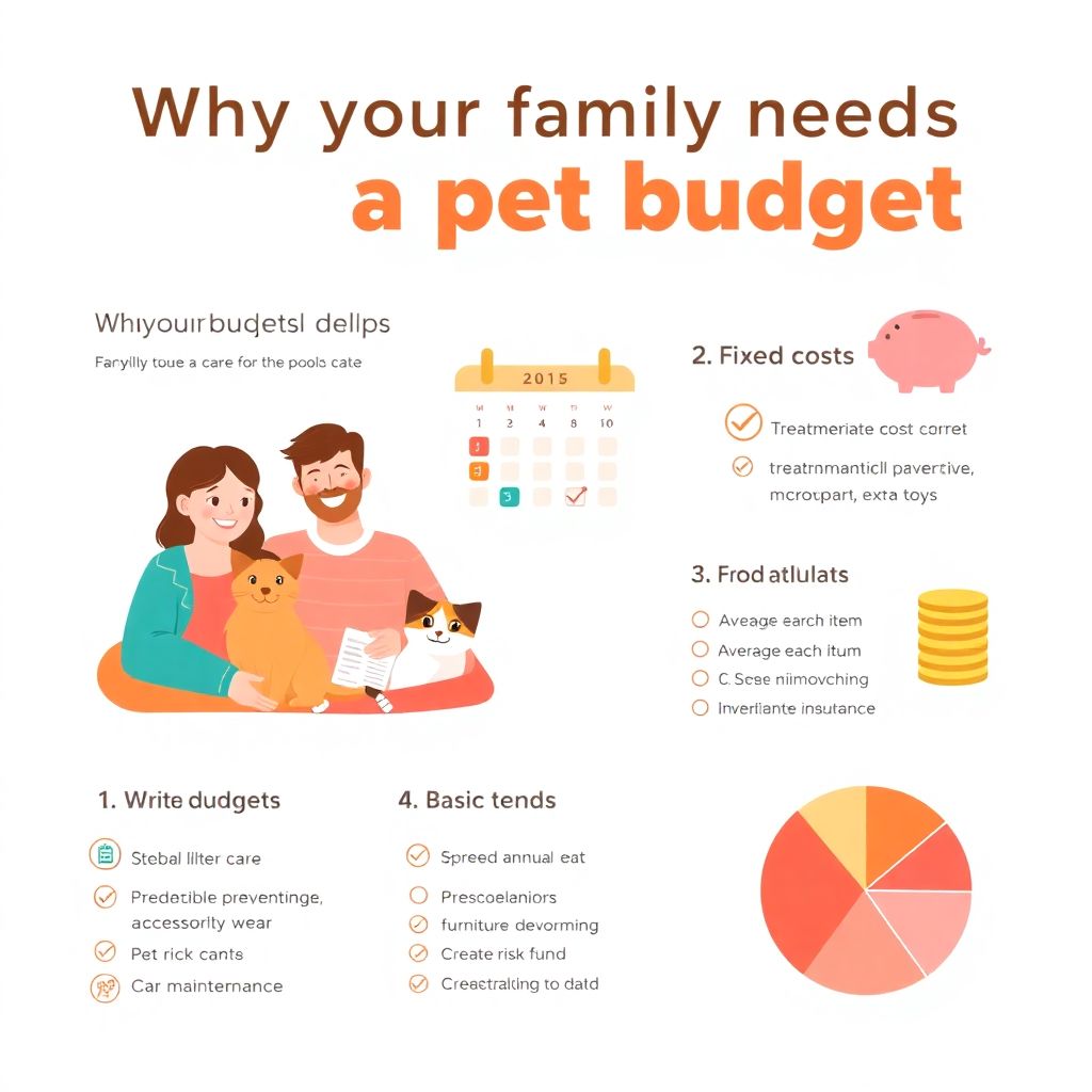 Как составить бюджет для семьи с домашними животными