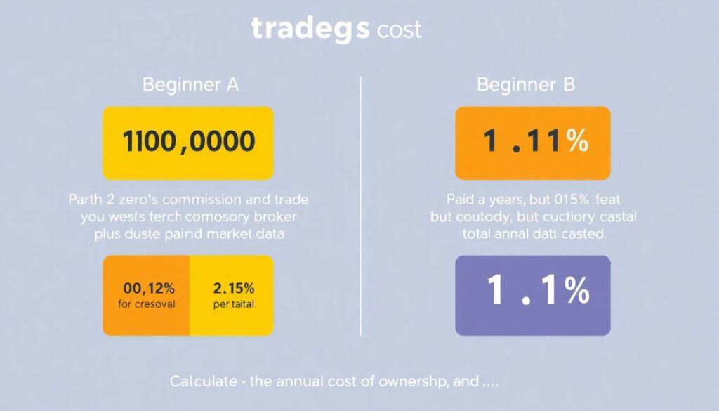 Сравнение брокерских счетов для начинающих инвесторов - иллюстрация