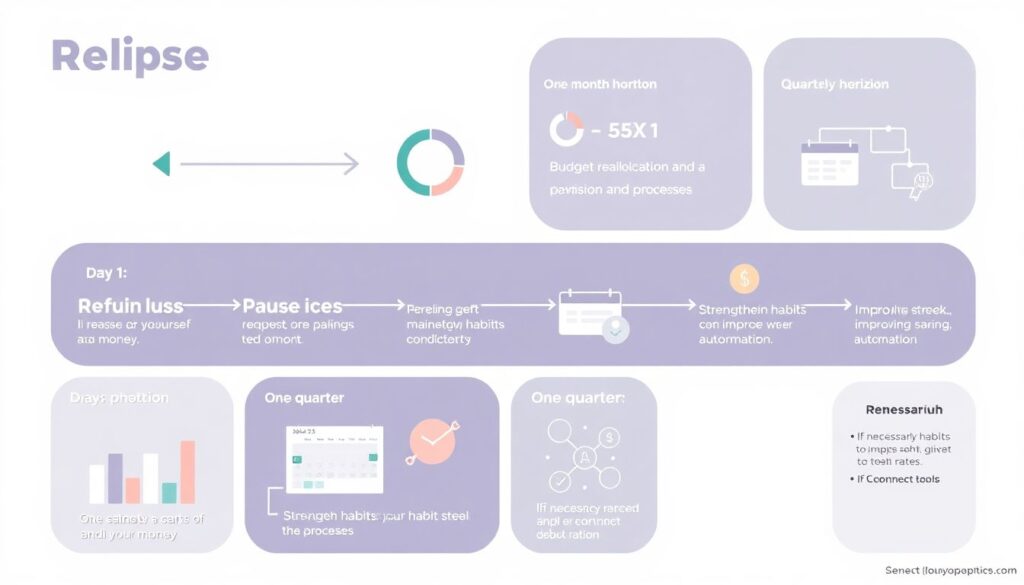 Что делать, если вы сорвались и потратили слишком много - иллюстрация