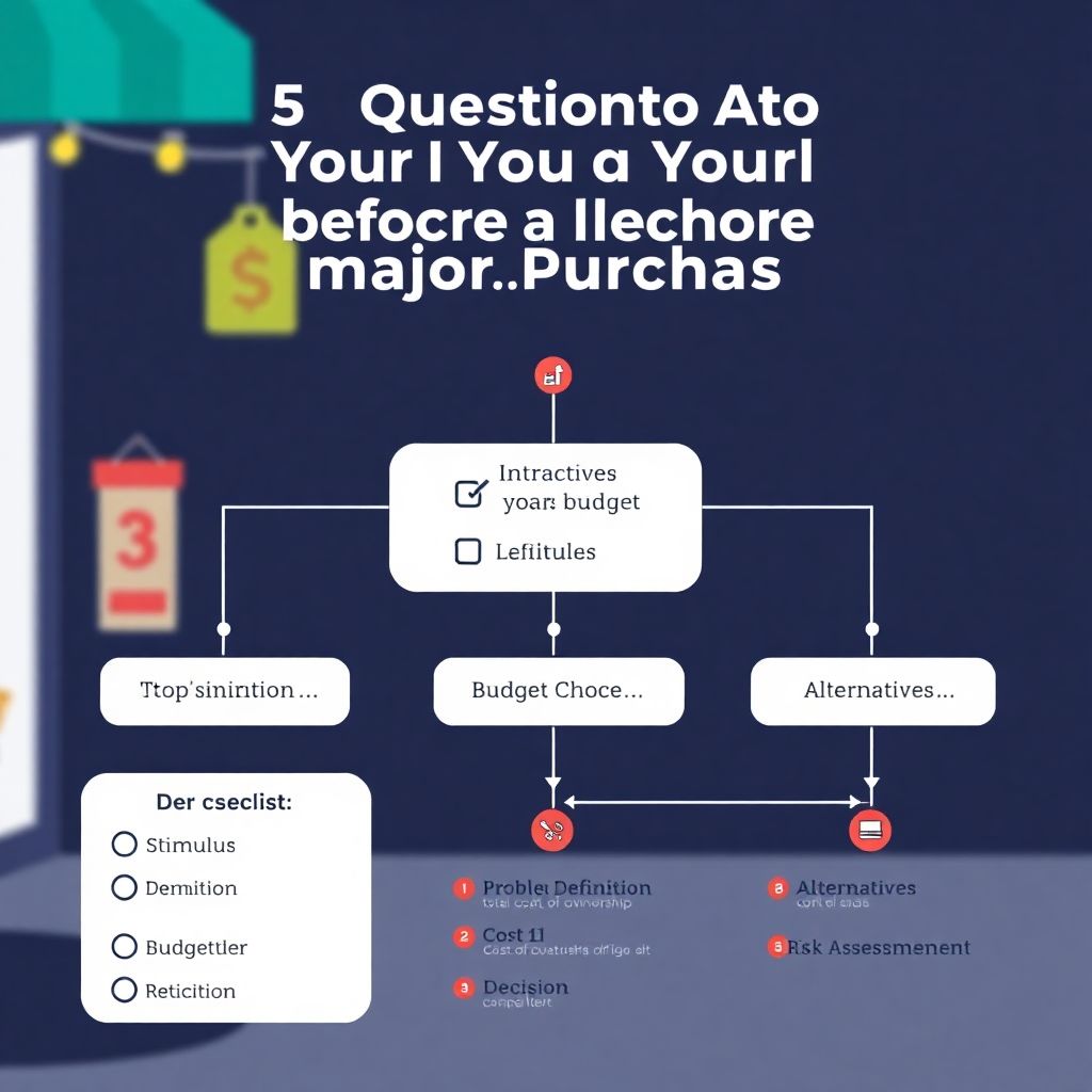 Как оценить необходимость крупной покупки: 5 вопросов к себе Как оценить необходимость крупной покупки: 5 вопросов к себе