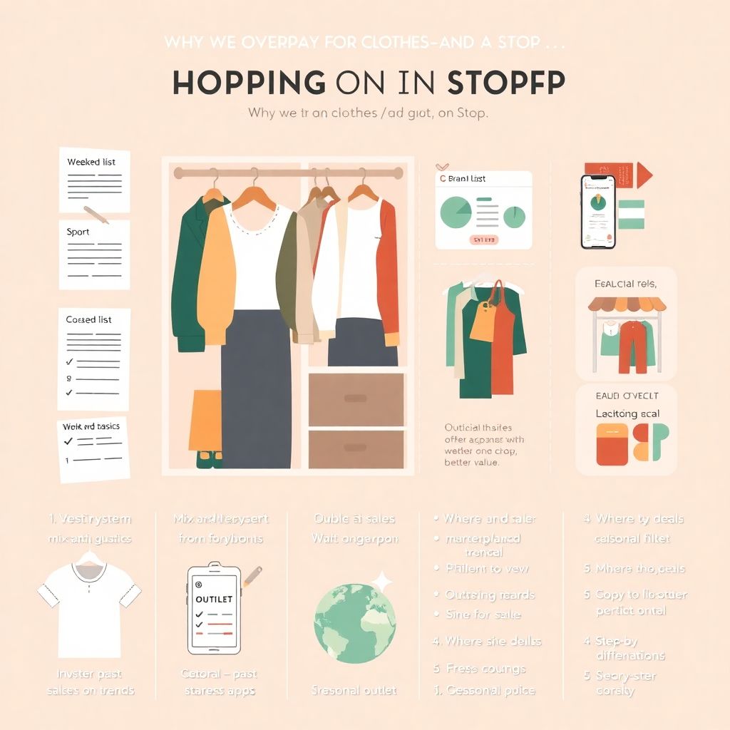 Как экономить на одежде и обновлять гардероб без лишних затрат