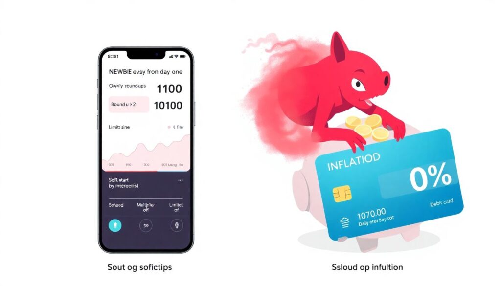 Метод округления трат: копим деньги незаметно для себя - иллюстрация