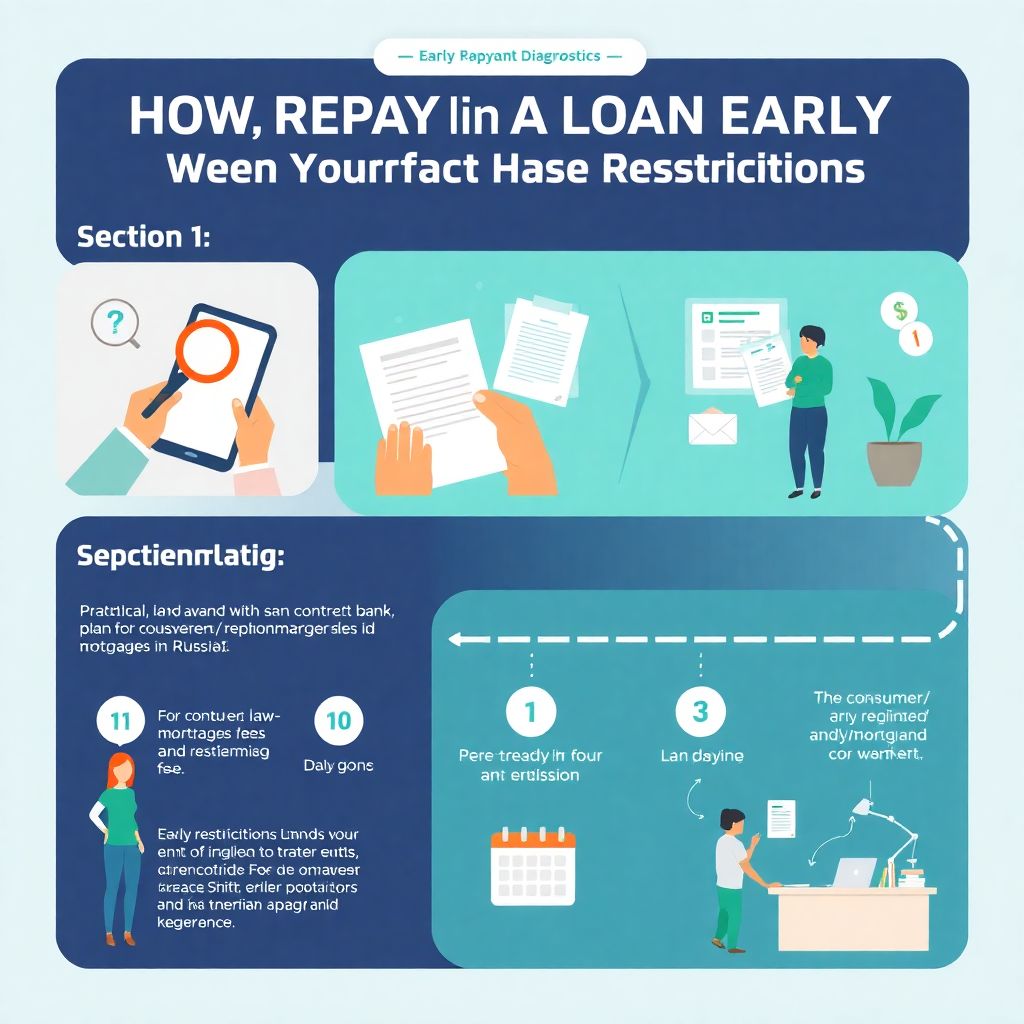 Как погасить кредит досрочно, если в договоре есть ограничения