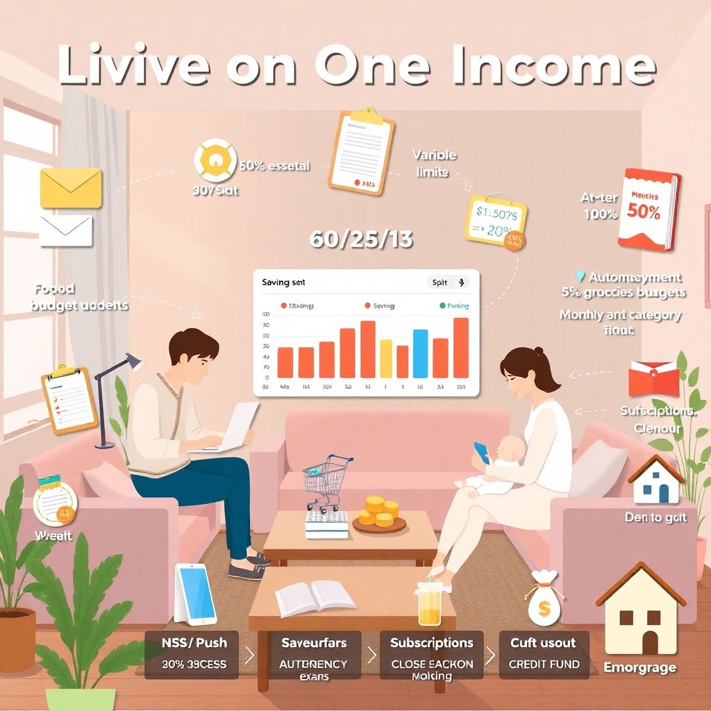 Бюджет для семьи, где один из супругов не работает