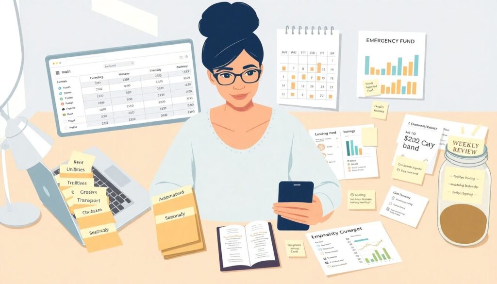 Бюджет для одинокой мамы: как справиться с расходами - иллюстрация