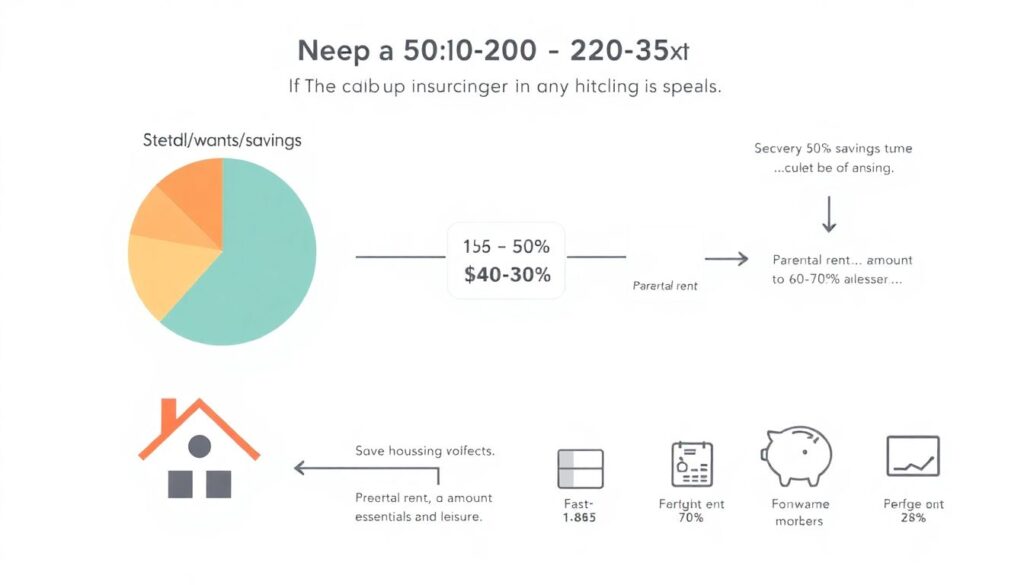 Как составить бюджет, если вы живете с родителями - иллюстрация