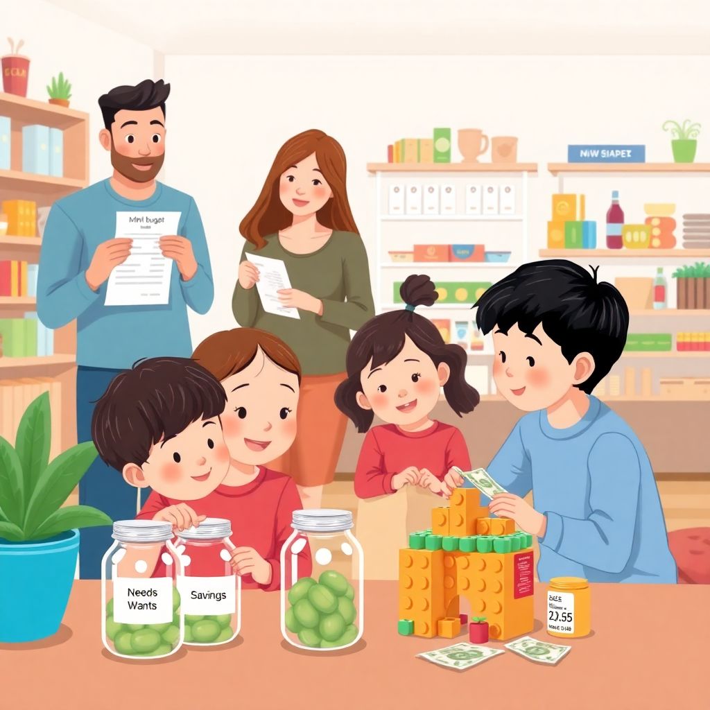 Как научить детей финансовой грамотности: советы для родителей