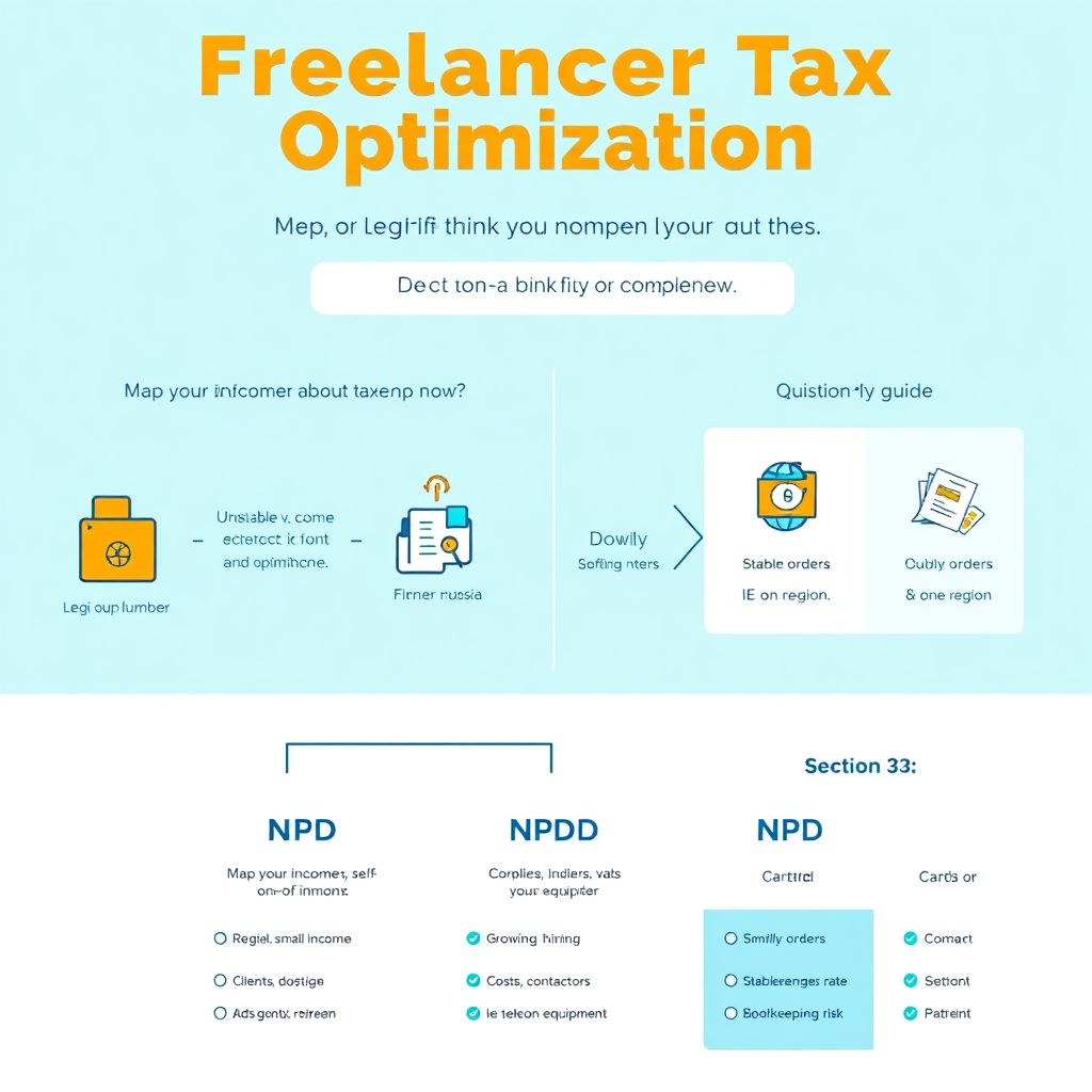 Оптимизация налогов для фрилансера: легальные схемы и способы снизить нагрузку Оптимизация налогов для фрилансера: легальные схемы