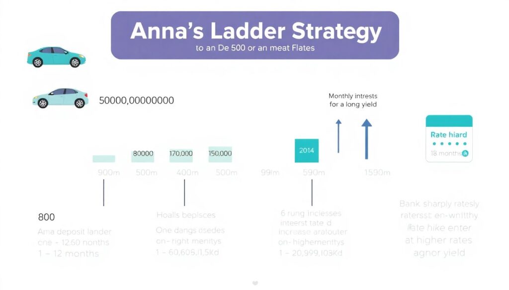 Как накопить на крупную покупку с помощью лесенки вкладов - иллюстрация