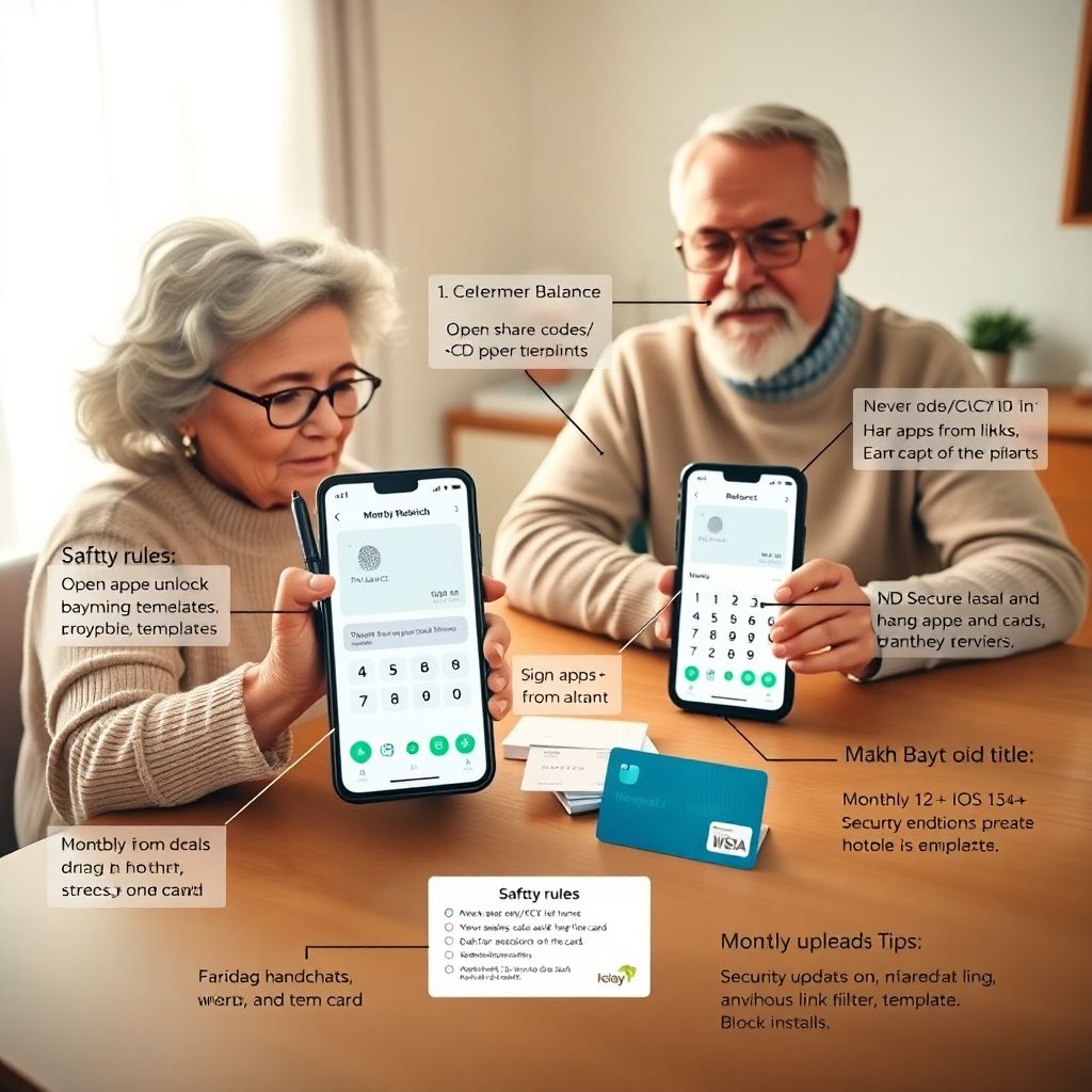 Как научить пожилых родителей пользоваться онлайн банком безопасно