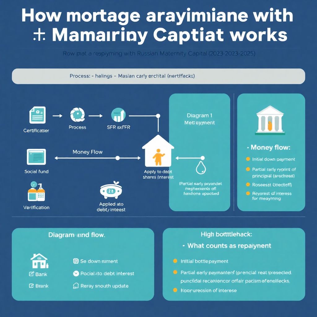 Как погасить ипотеку материнским капиталом — пошаговая инструкция Как погасить ипотеку материнским капиталом: инструкция