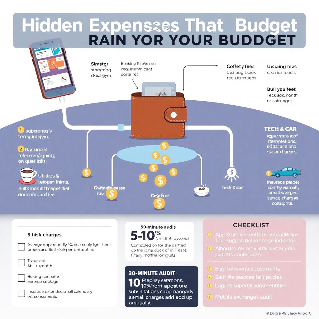 Скрытые расходы, о которых вы забываете при планировании бюджета