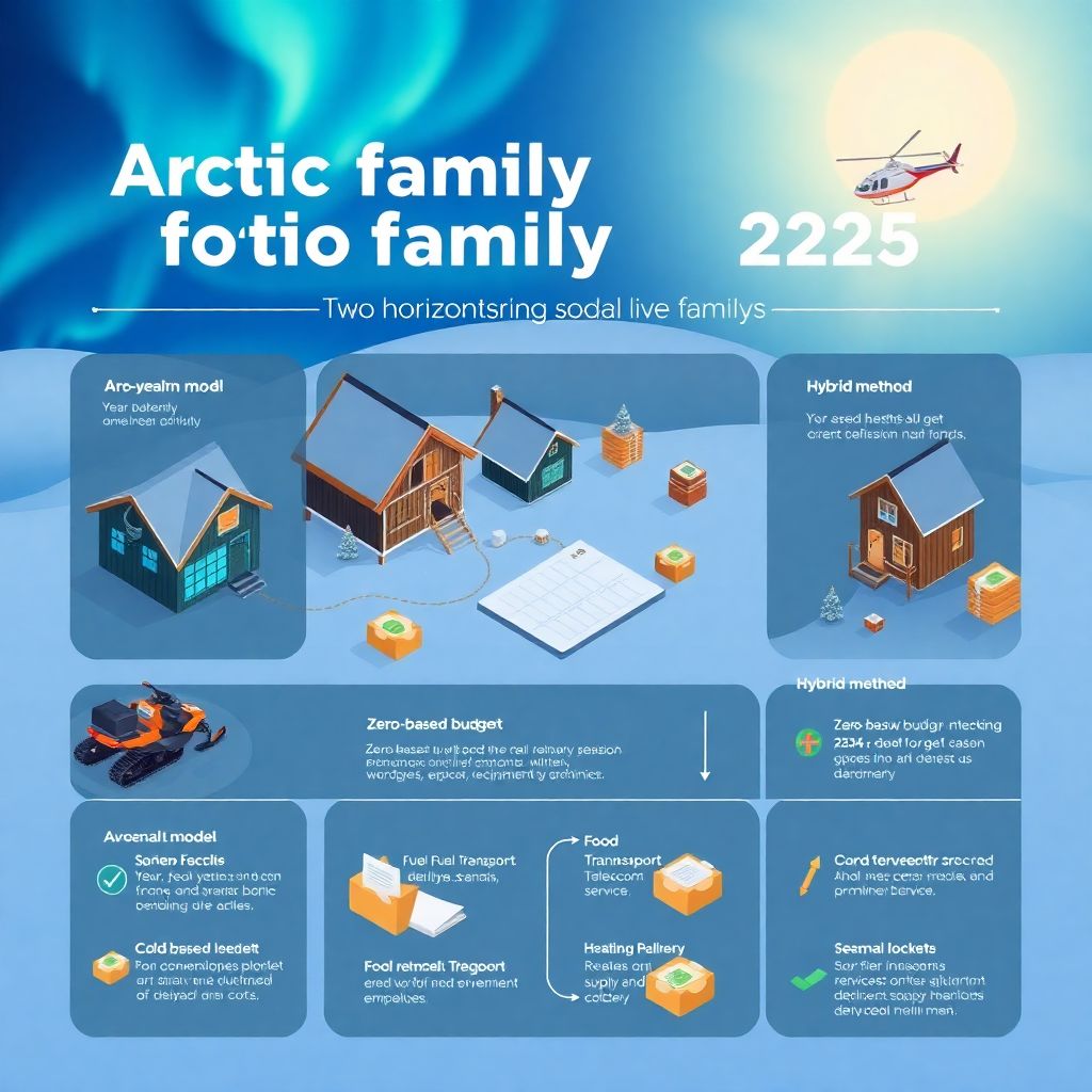 Как составить бюджет для семьи, живущей в арктическом регионе