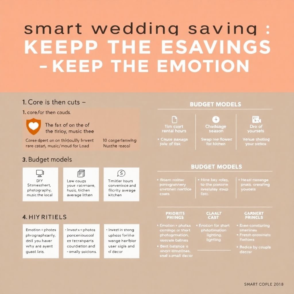 Как экономить на свадьбе, но сделать ее незабываемой