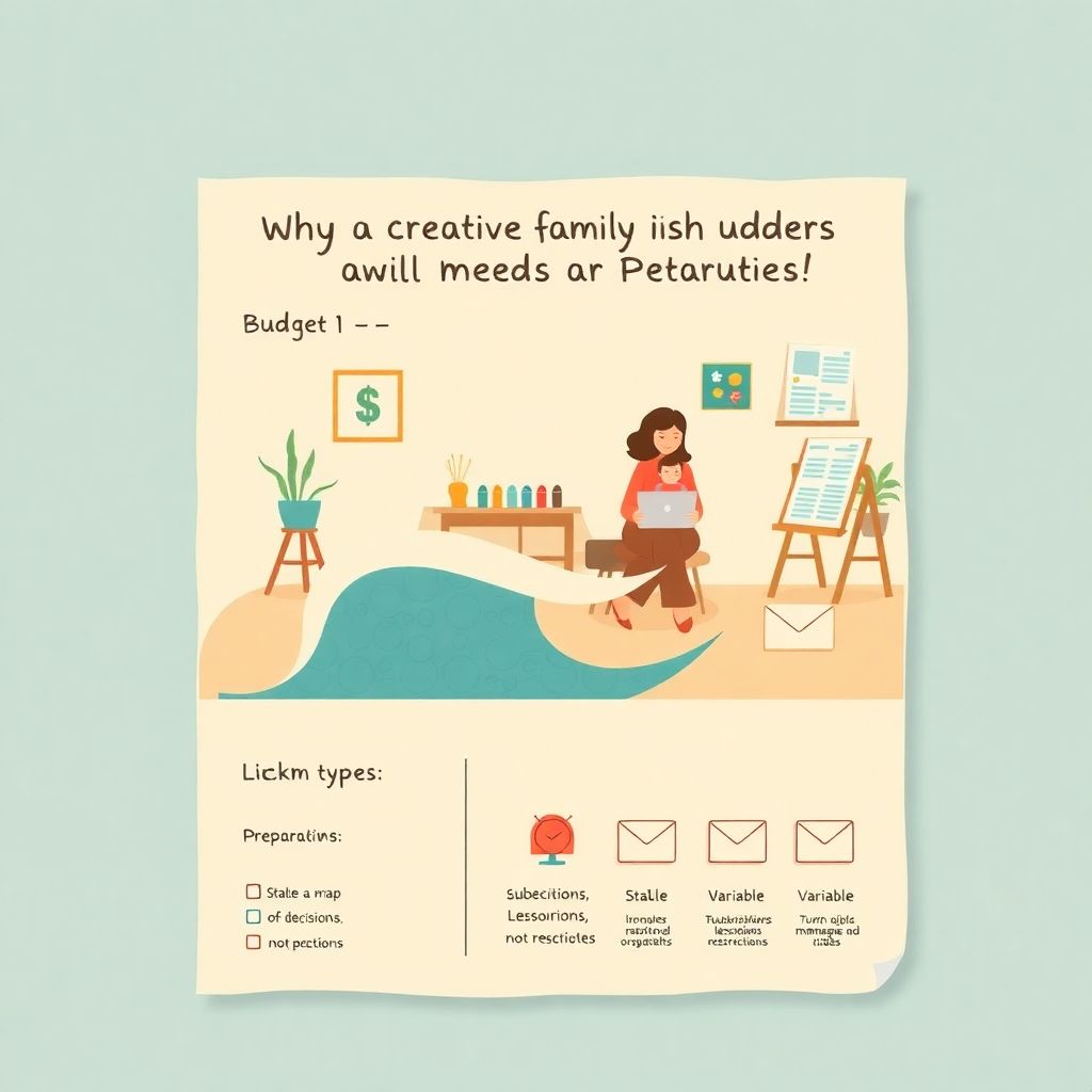 Как составить бюджет для творческой семьи (музыканты, художники)