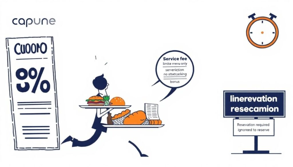 Как экономить на посещении кафе и ресторанов - иллюстрация