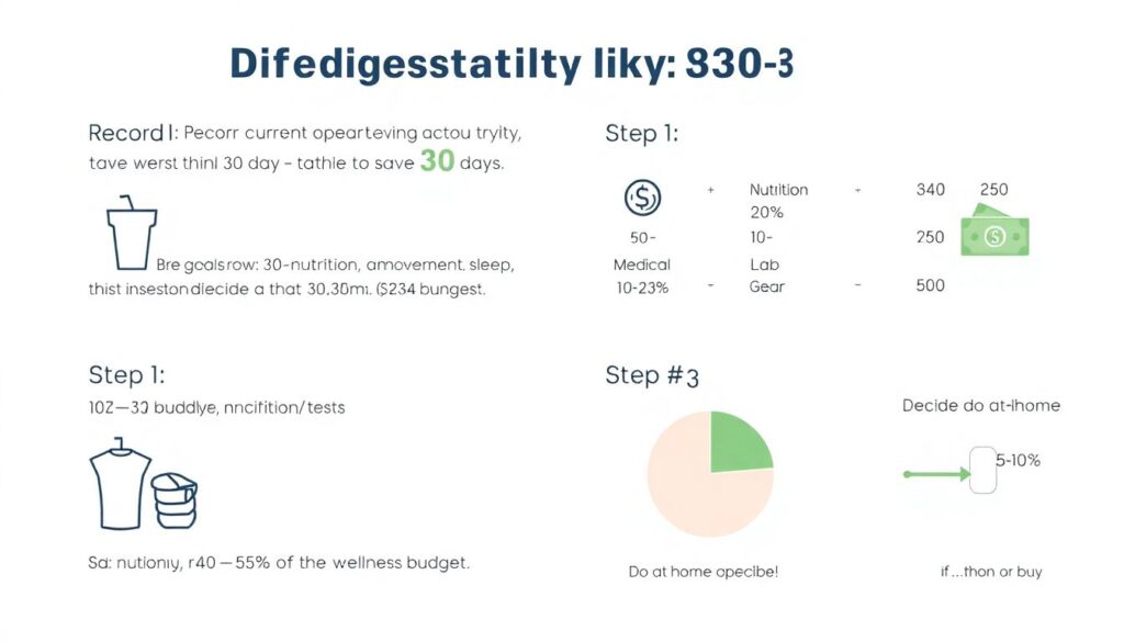 Как составить бюджет для ведения здорового образа жизни - иллюстрация