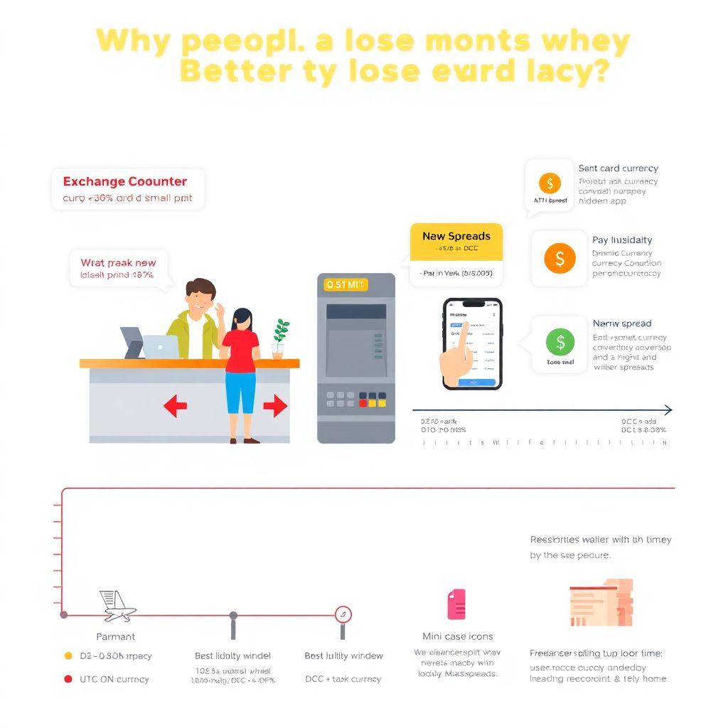 Как не потерять деньги при обмене валюты