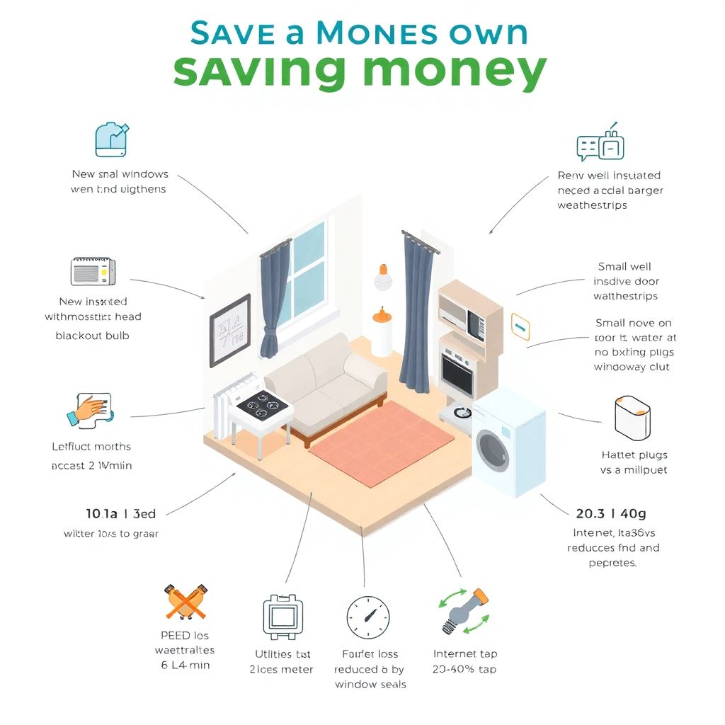 Как экономить, живя в съемной квартире