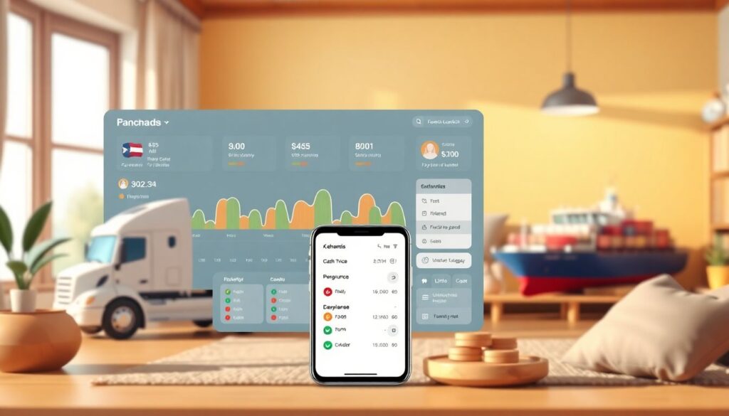 Как составить бюджет для семьи моряка или дальнобойщика - иллюстрация