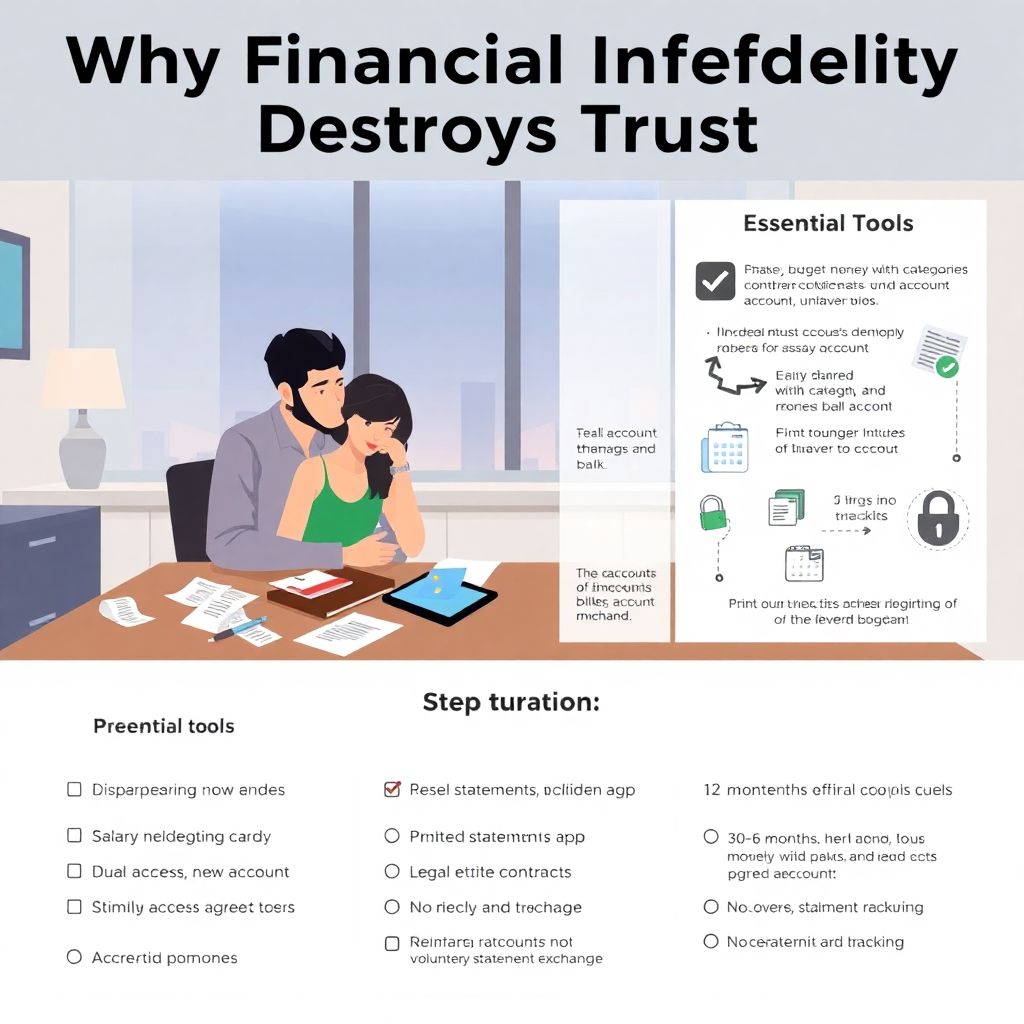 Финансовая неверность: когда партнер скрывает доходы или траты