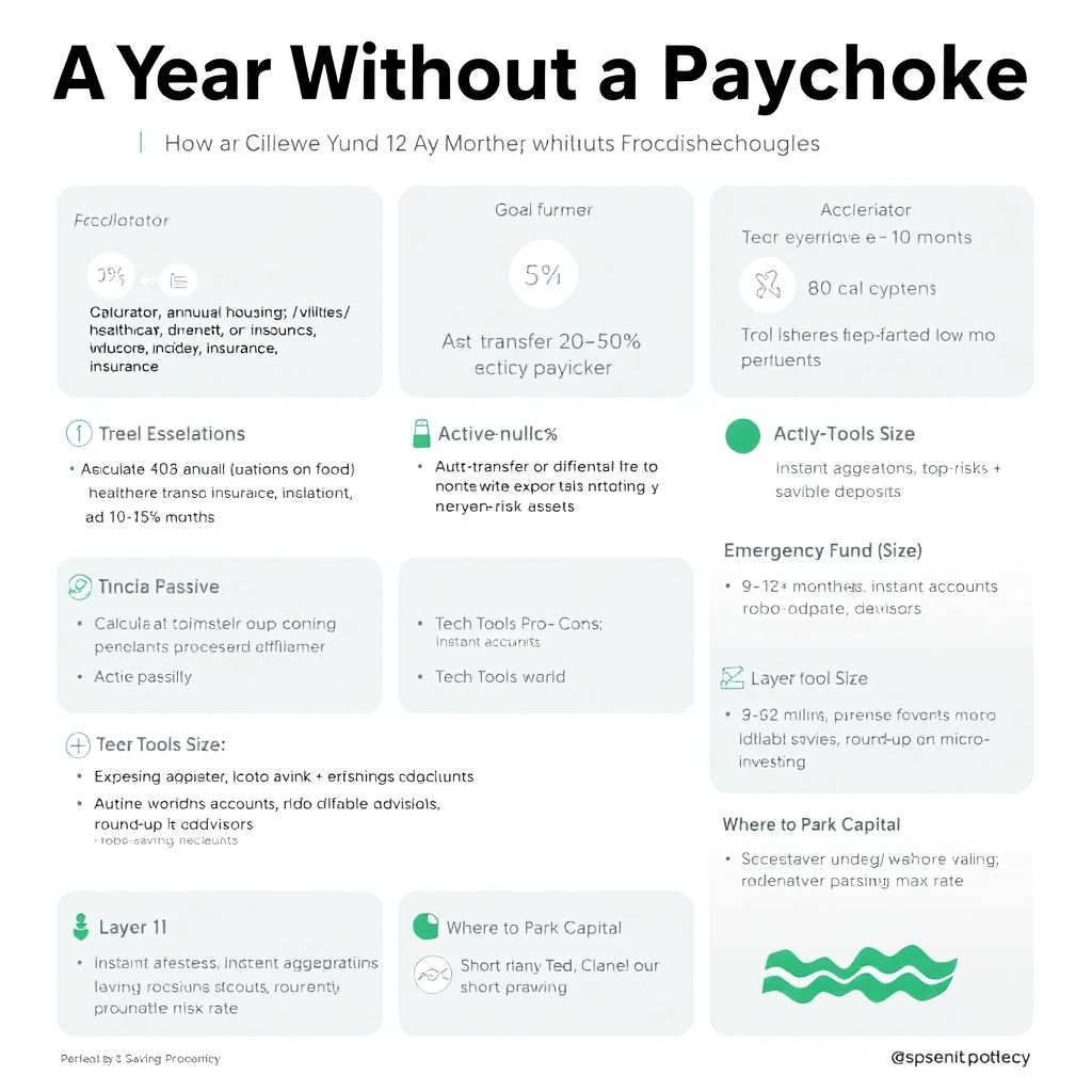 Как накопить на год без работы