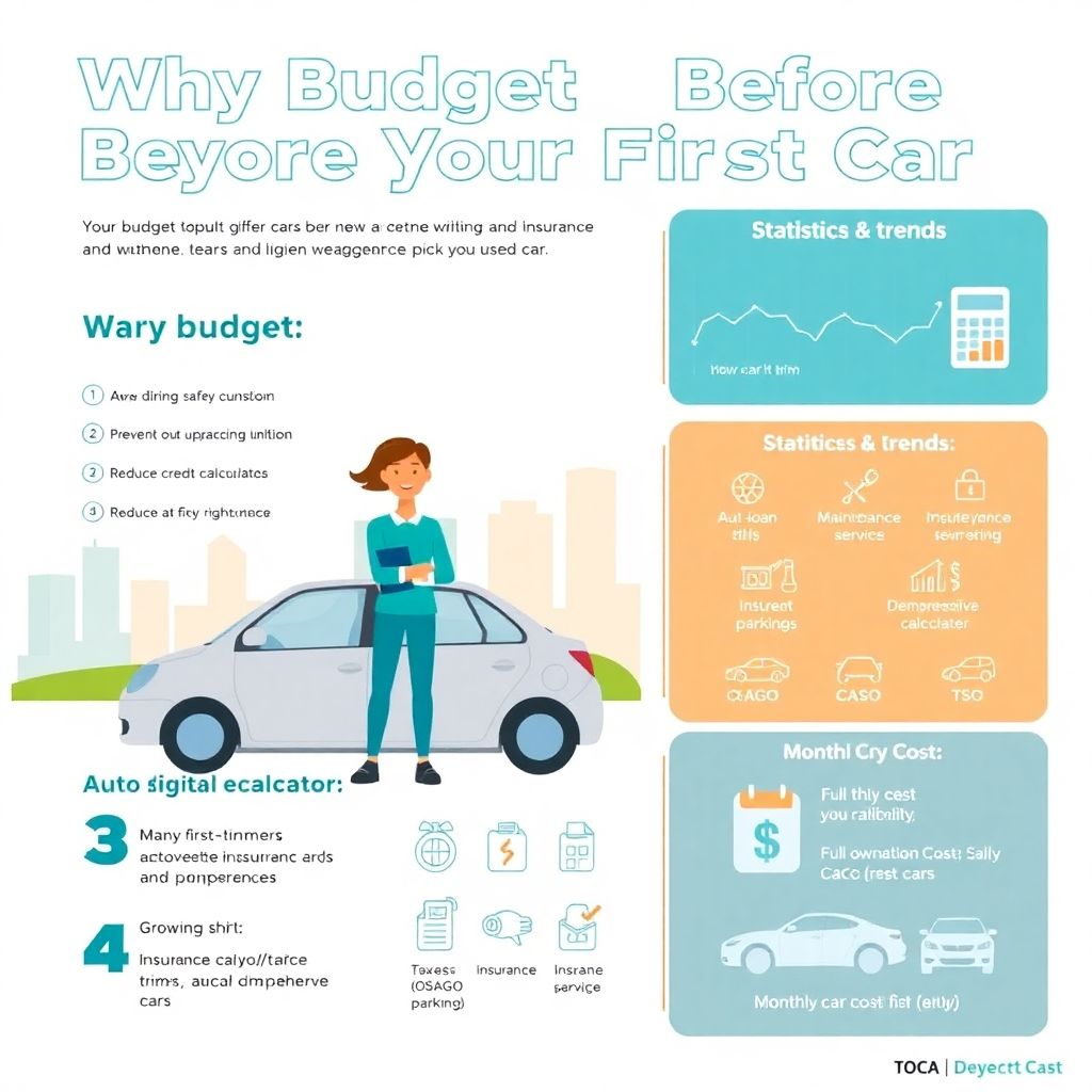 Как составить бюджет на покупку первого автомобиля