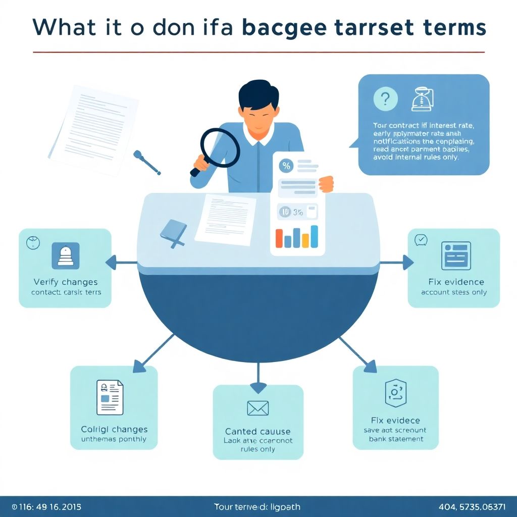 Что делать, если банк изменил условия по вашему кредиту или вкладу