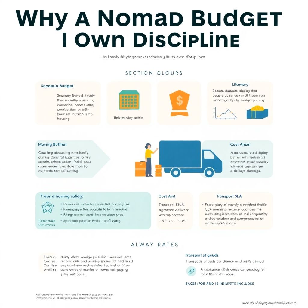 Как составить бюджет для семьи, которая часто переезжает