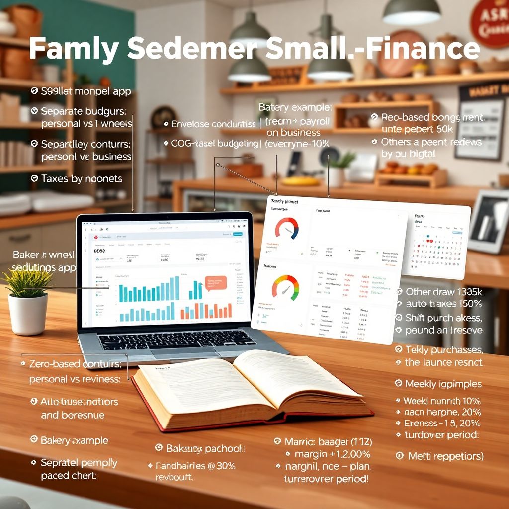 Как составить бюджет для семьи, начинающей свой бизнес