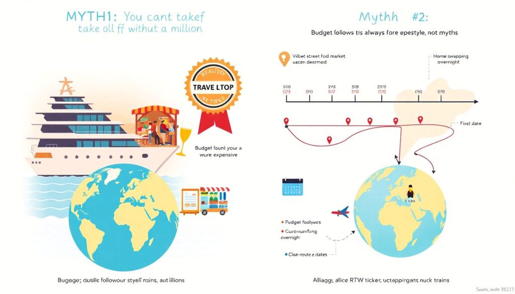 Как накопить на кругосветное путешествие - иллюстрация