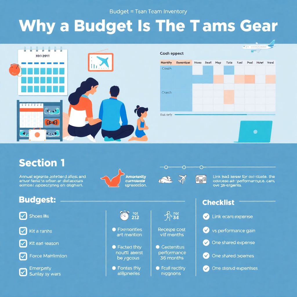 Как составить бюджет для семьи, где дети занимаются профессиональным спортом