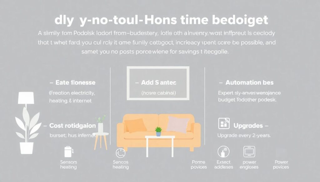 Как составить бюджет для семьи, живущей в умном доме - иллюстрация