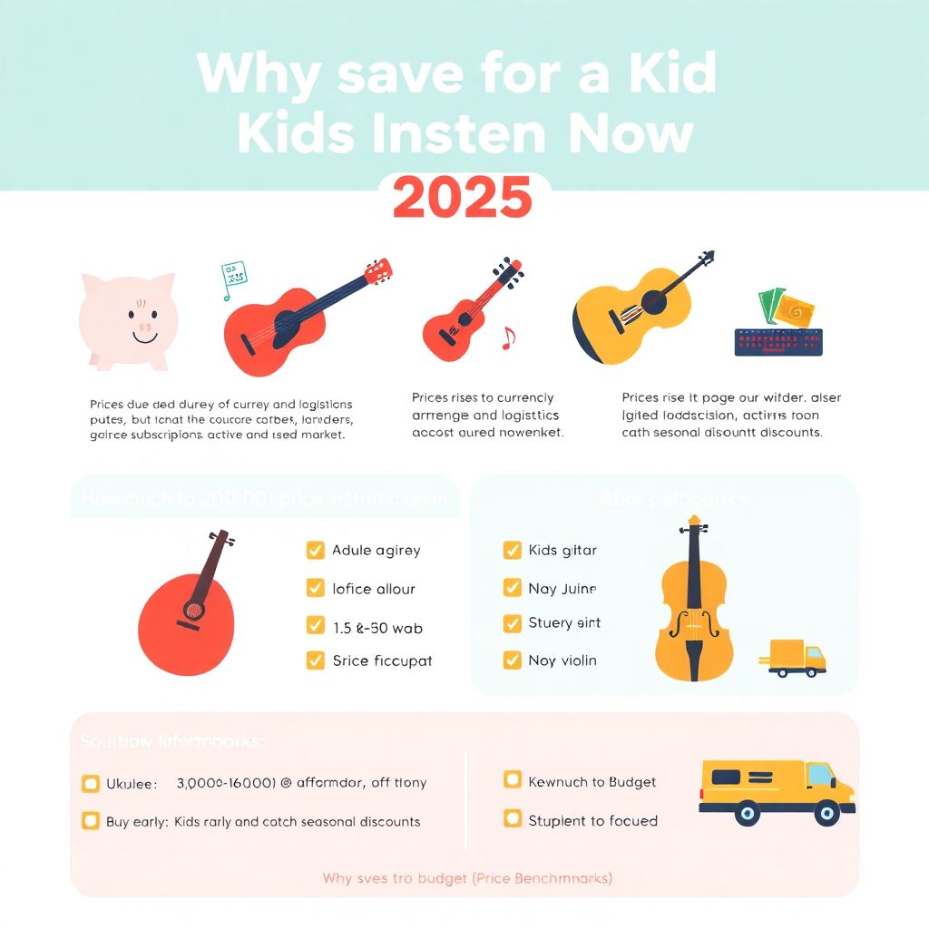 Как накопить на музыкальный инструмент для ребенка