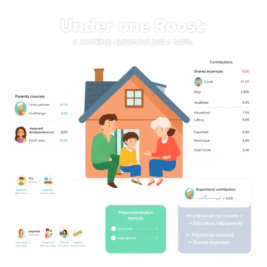 Как составить бюджет для семьи, где есть несколько поколений под одной крышей