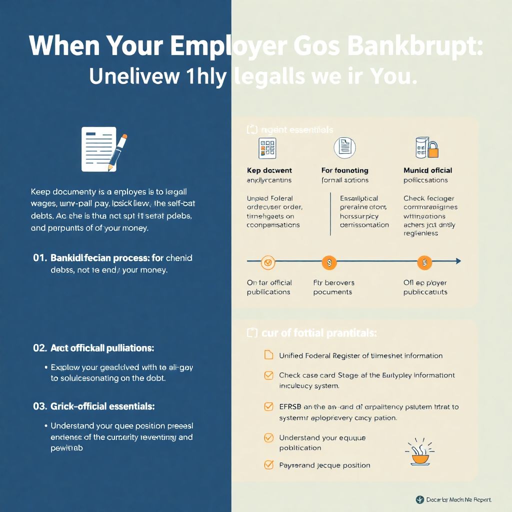 Что делать, если ваш работодатель стал банкротом