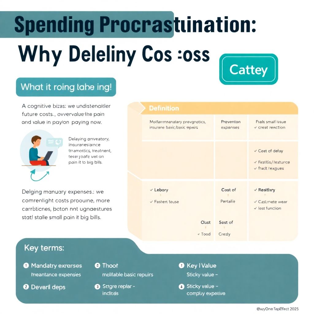 Прокрастинация трат: когда мы откладываем необходимые расходы и платим больше