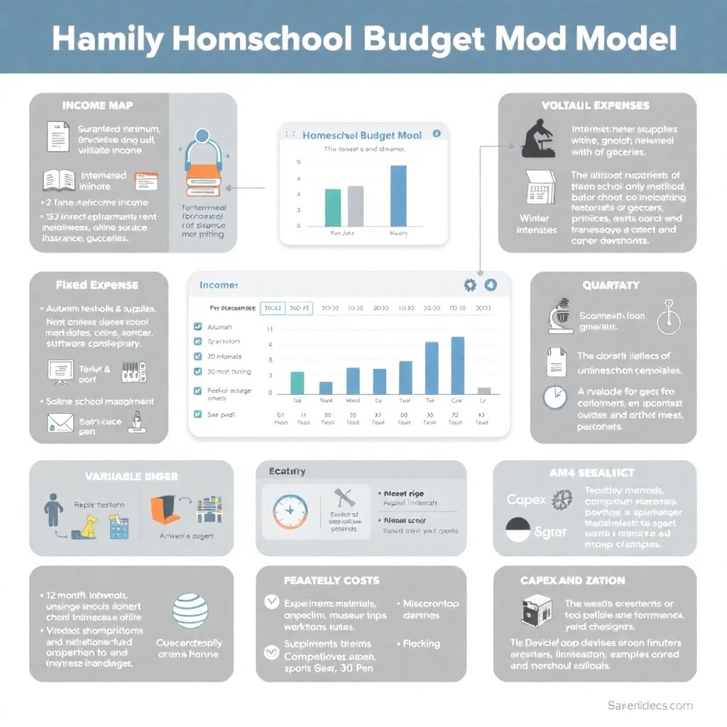 Как составить бюджет для семьи, где практикуется домашнее обучение