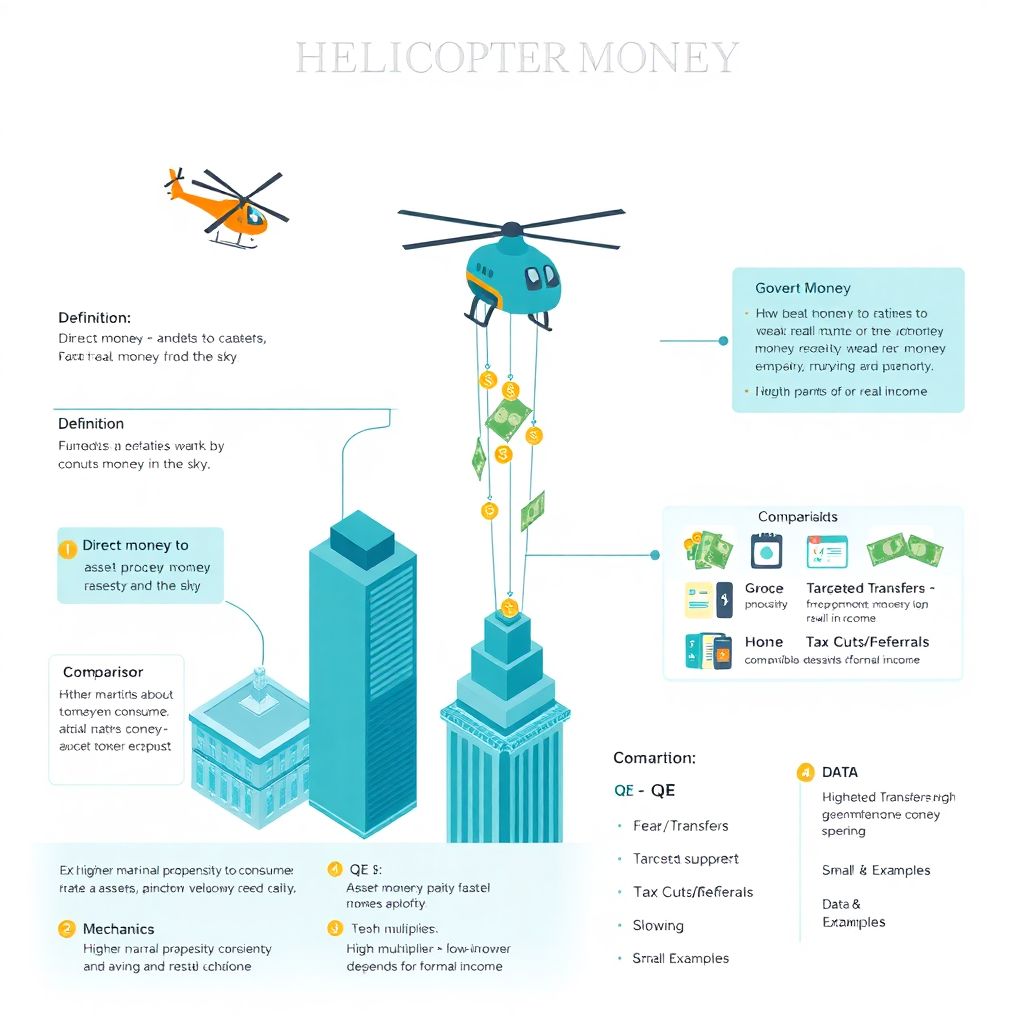 Что такое хеликоптерные деньги и как они влияют на личный бюджет