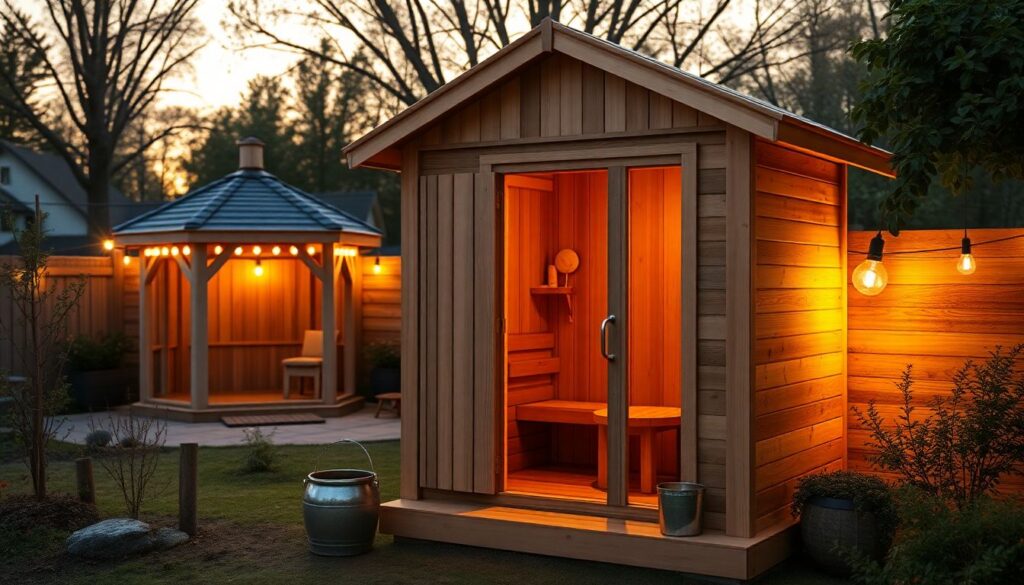 Как накопить на постройку бани или беседки на даче - иллюстрация